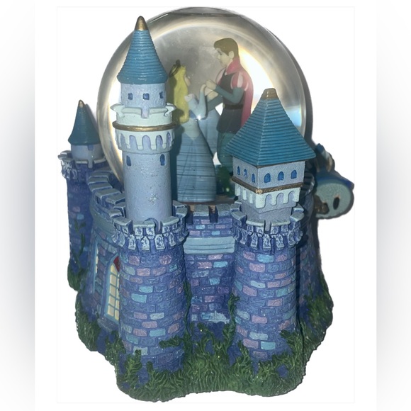 Disney Sleeping Beauty Musical Snow Globe Fairy Godmothers Once Upon the Dream - Picture 7 of 14